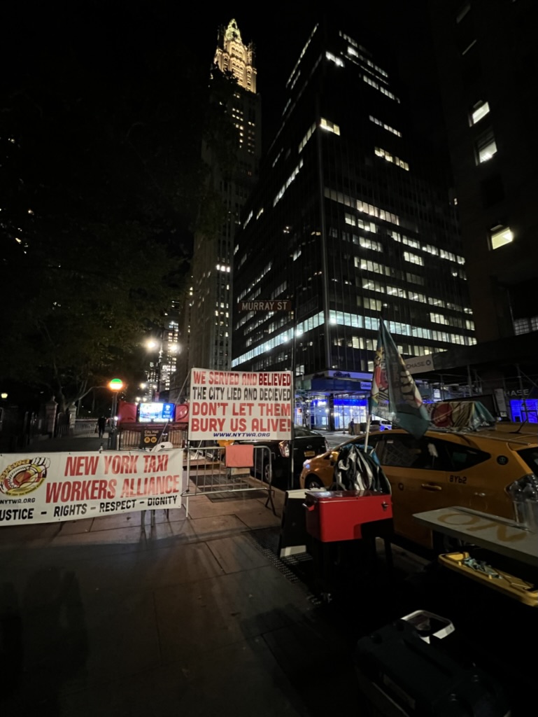 NYC Taxi Workers Alliance hunger strike